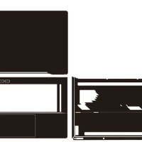KH Special Carbon fiber Vinyl Laptop Sticker Skin Decal Protector Cover for New ASUS ROG Zephyrus M16 GU603 16" 2022 Release