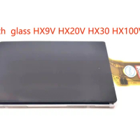 1PCS NEW LCD Screen Display camera part For Sony Cyber-Shot DSC-HX7 WX9 HX10 X9V HX20V HX30 HX100V + Backlight + Glass