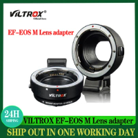 Viltrox EF-EOS M/M2 Lens adapter Electronic Auto Focus Ring for Canon EOS EF EF-S lens to Canon Camera M M2 M3 M6 M10 M50 M100