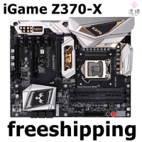 For Colorful iGame Z370-X Motherboard PCI-E 3.0 M.2 SATS III 64GB LGA 1151 DDR4 ATX Z370 Mainboard 100% Tested Fully Work