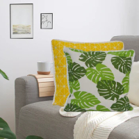 Lace Linen Flower Geometry Cushion Cover Throw Pillow case Home Decorative 50x75cm/60x60cm/65x65cm/70x70cm Christmas Gift