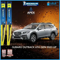 MICHELIN RAINFORCE HYBRID WIPER FOR SUBARU OUTBACK 6TH GEN 2023 UP