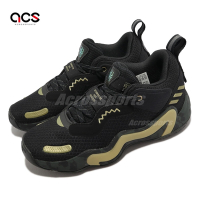 adidas 籃球鞋 D O N Issue 3 J 黑 金 大童鞋 女鞋 Mitchell  GY2844