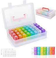 Monthly Pill Organizer 2 Times a Day30 Day Pill Organizer 2 Times a DayPill Boxes and Organizer 2 Ti
