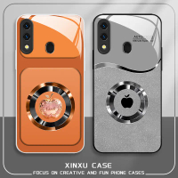 For Samsung Galaxy A40 Luxury Fruit New Simple High-end Business Tempered Glass Anti-drop Anti-Slip 