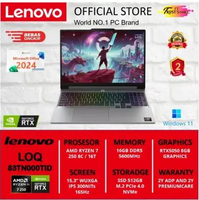 LENOVO LOQ GAMING 15AHP11 AMD RYZEN 7 250 16GB 512SSD 15.3" 165Hz RTX5050 8GB WIN 11 + OFFICE HOME 2