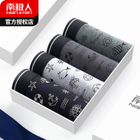 Nanjiren Men's Underwear Cotton Print es Sexy Breathable Quaggings  Wholesale Large Size Underwear