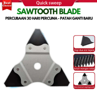 Powerful 10inch 3 Teeth Brush Cutter Blade, Rust-resistant, durable, high-performance lawn mower hea