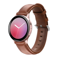 優樂悅~適用三星 Galaxy Watch Active 2智能手表 官方款 三星真皮表帶