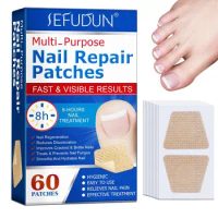 Toenail Patches Nail Repair Extra Strength Patches For Toenail Fingernail Non-Irritating And Breathable Nail Repair Renewal