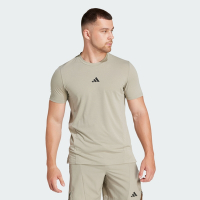 adidas 愛迪達 上衣 男款 短袖上衣 運動 亞規 D4T TEE 卡其 IS3817(S2656)