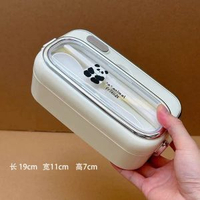 百畅 - 食品級304不銹鋼保溫飯盒學生專用分格上班族便當盒可微波爐加熱