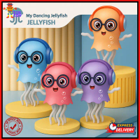 Magic Dancing Jellyfish Toy Sotong Menari LED Light Music Electric Octopus Children Boys Girls Baby 