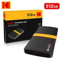 KODAK X200 Type C USB 3.1 External Hard Drive 512GB Portable SSD Hard Drive 512GB disco duro externo 1.8 inches Drive