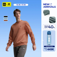 [NEW_BST THU ĐÔNG] Áo Sweater Nỉ HLA Sportsday Cổ Tròn Lót - Giữ Ấm Thu Đông – Áo Nam Cao Cấp Mềm Mạ