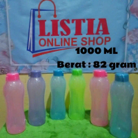 botol air minum luky 1000ml , tempat air minum botol kulkas