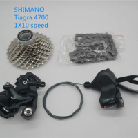 SHIMANO TIAGRA 4700 derailleur groupset 1x10s 10 speed road bike folding bike groupset cassette chain rear derailleur shifter