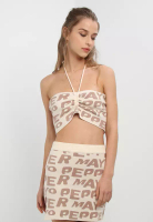 Peppermayo Our Village Knit Crop