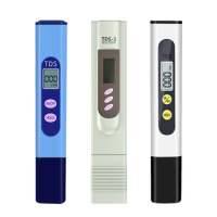 Digital TDS Meter 0～9990mg/l(PPM) Water Quality TDS PPM Tester for Testing Salt Water Pool Water Purity Monitor Automatic temper