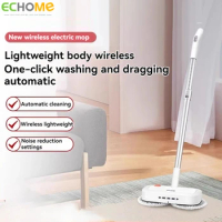 ECHOME Wireless Electric Mop Cleaner Home Intelligent Automatic Mopping Machine Hand Cleaner Cordless Powerful Cleaning Machine