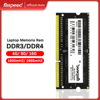 Faspeed Memoria Ram Notebook DDR4 DDR3 16GB 8GB 4GB 2666mhz 1600mhz CL19 CL11 PC4 PC3 Sodimm Laptop internal Memory Ram DDR 4