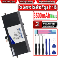 HSABAT 3500mAh L11M4P13 4ICP4/56/120 High Capacity Battery for Lenovo IdeaPad Yoga 11 11S