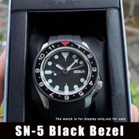 Flat ceramic bezel insert38*31.5mm For Seiko SKX009 SKX007 SKX011 MOD watch parts