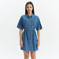 【LEVIS】女款 連身洋裝 牛仔風洋裝 人氣新品 002YB-0000