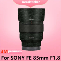 For SONY FE 85mm F1.8 Lens Sticker Protective Skin Decal Film Anti-Scratch Protector Coat 1.8/85 FE85 FE85mm FE85/1.8 f1.8