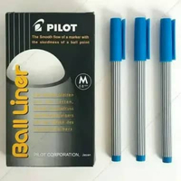 BALLPOINT PILOT BALLINER / PULPEN PILOT BALLINER 0,8mm - (LUSIN) Biru