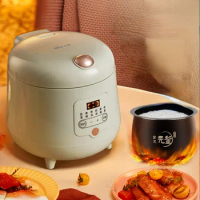 220V Electric Rice Cooker Non-stick Inner 1.6L Multi Cooker Mini Household Automatic Food Cooking Pot DFB-B16B1