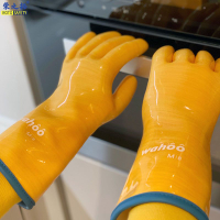 耐高溫手套 隔熱手套 防燙高品質液態硅膠手套 食品級耐高低溫防燙手套 隔熱防燙防水烤箱手套