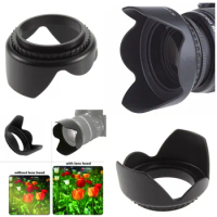 58mm Camera Lens Hood For Canon EOS 2000D 4000D 1300D 800D 850D 77D 80D 200D 250D 650D 700D 750D 760D 1000D 1100D 1200D 18-55mm