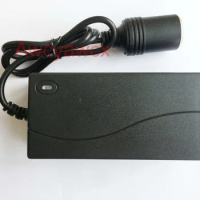 100pcs High quality 12V 5A Car cigarette lighter Power AC Converter /adapter for Air pump Vacuum cleaner DC 12V 5A Power supply