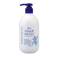 【熊野油脂】麗白薏仁透明感水嫩身體乳液400ml｜KUMANO｜紅誠集品 (高保濕 提亮 滋潤 潤澤身體乳 )