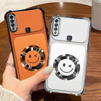 Suitable for[vivo y5S,Y19,VIVOU3] phone case TPU Anti-drop Anti-slip Smiling face Anti-fingerprint W