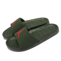 Nike 拖鞋 Jordan Break Slide 男鞋 避震泡棉 飛人logo 輕便 套腳 綠 紅 DM2952-300