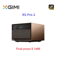 XGIMI RS Pro 2 4K DLP Projector 2200 ANSI Lumens 4G+128G Harman / Kardon Patented Audio Home Theater Chinese version