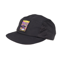 New Balance 帽子 7 Panel 黑 紫 七分割帽 男女款 透氣 可調頭圍 休閒 紐巴倫 NB MH232248BK