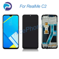 For RealMe C2 LCD Screen + Touch Digitizer Display 1560*720 RMX1941, RMX1945 For RealMe C2 LCD Screen display