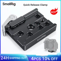 SmallRig Arca-type Camera Mounting Plate Tripod Mounting Arca Plate for Tripods DSLR Cage Quick Release Clamp 2143