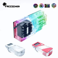 FREEZEMOD AIO Warer Pump Reservoir &amp; integrated Water Tank+Pump Combo For PC Water Cooling 5V/12V PUB-FXDDC