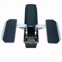 Business car interior accessories with armrest box hidden folding table custom