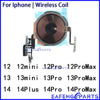 Wireless Charger Panel Sticker Flex Cable for IPhone 12 13 14 Mini Pro Max Plus Charging Chip NFC Coil Module