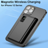 Magnetic Qi Wireless Charger Power Bank 20000mAh for iPhone 12 Series Fast Charger Powerbank for Samsung Huawei Xiaomi Poverbank