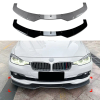 Sesuai untuk BMW 3 Series F30 F31 2013-2019 Versi Standard Bampar Depan Lip Depan Spoiler Depan Peng