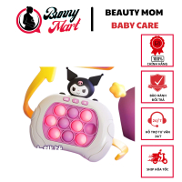 Pop it điện tử đồ chơi bấm nút cho bé với nhạc tiếng Anh họa tiết dễ thương Voi