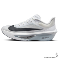 Nike 慢跑鞋 男鞋 馬拉松 Zoom Fly 6 白黑【運動世界】FN8454-104