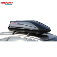 600L Black White SUV Roof Box Car Roof Top Luggage Cargo Carrier Box