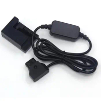 ACK-DC50+DR-50 NB-7L Dummy Battery 12-24V Step-Down Cable To D-TAP Dtap For Canon PowerShot G10 G11 G12 SX30IS